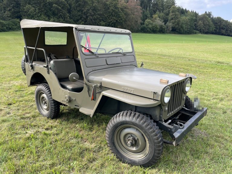 Jeep Willys CJ-3a 1949 — Remise en route — photo de présentation